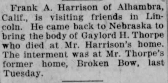 Clipping from Lincoln Journal Star